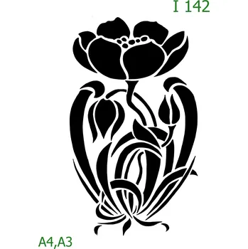 Šablona I 142 - A4 , Nelepící folie