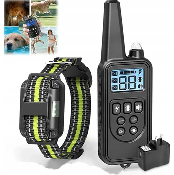 Obojek pro psa ELEKTRONICKÝ OBOJEK PRO VÝCVIK PSA TRENAŽÉR 800M