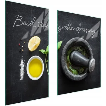 Obraz Skleněná ochranná deska na sporák 75x52 Kuchyně