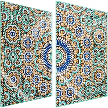 Obraz Skleněná ochranná deska na sporák 2x35x52 Vzor