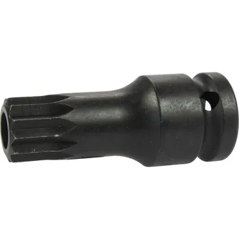 Triumf hlavice zástrčná 1/2", XZN M18 x 60 mm, vrtaná, tvrzená - 100-03331