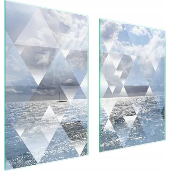 Obraz Skleněná ochranná deska na sporák 65x52 Moře