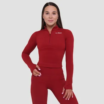 Podprsenka GymBeam Dámský sportovní top Ignite Dark Red XL