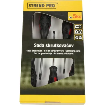 Šroubovák Slovakia Trend šroubováky ploché PL3 - PL6, křížové PH1- PH2, sada 5 dílů - 112-225552