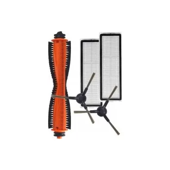 Sada příslušenství pro robotický vysavač Kartáčky, HEPA filtry pro vysavač XIAOMI Robot Vacuum Mop 2 Pro (B113CN) a kartáč s noži na vlasy a nitě 5ks