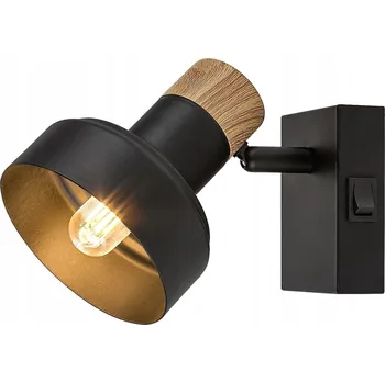 Nástěnné svítidlo Nástěnné svítidlo kulatý Rabalux černé