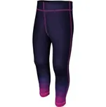Dětské funkční legíny Wamu Mozaika - fialová / tmavá velikost 92-98