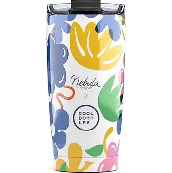 Termohrnek Nerezový termohrnek Cool Bottles Xclusive! Nébula - Floral Madness třívrstvý 550 ml