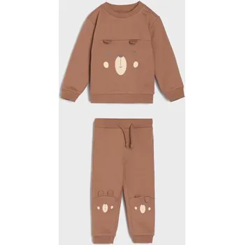 Sinsay - Žerzejová souprava - hnědá - 578EM-74X - 578EM-74X-98