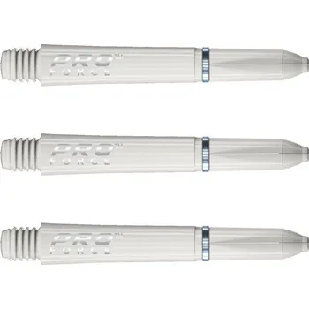 Příslušenství pro šipky Násadky na šipky Winmau Pro Force bílé, krátké