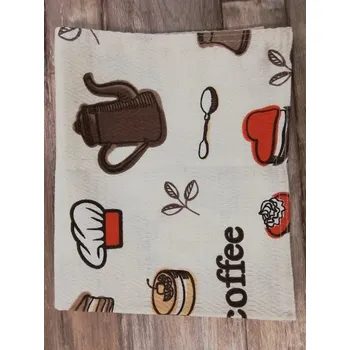 Utěrka bavlněná - Kafíčko hnědé