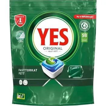 Tableta do myčky YES All in One Original 58ks - kapsle do myčky