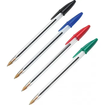 SaKOTA Jednorázové kuličkové pero průhledné Barva: Modrá