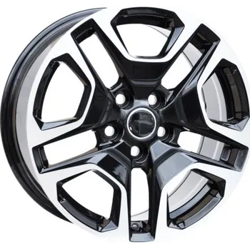 Alu kolo Alu kola Racing Line A5567, 17x7 5x114.3 ET35, černá + leštění (zátěžová)