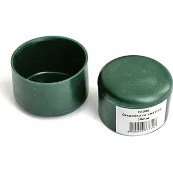 Příslušenství pro plot Čepice METALTEC 38 mm, plastová, zelená