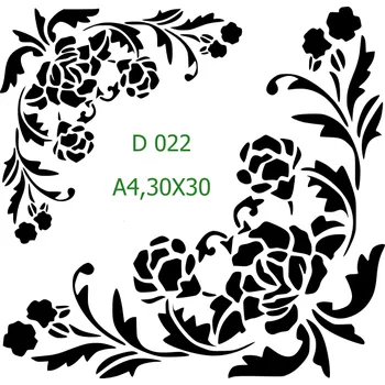 Šablona D 022 - A4 , Lepící fólie