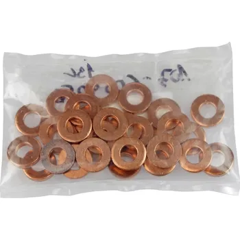 Nářadí pro automobil Pichler podložka měděná 15x7,5x3,0 mm, pod vstřikovač, 30 ks - 107-6039056