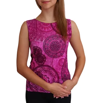 Pánské tílko Tílko Sabatti růžové mandaly Velikosti Sabatti: 48