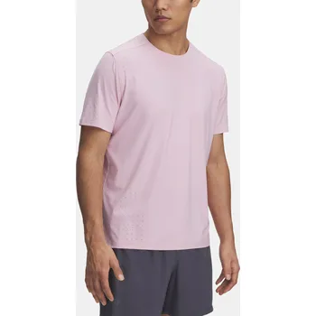 Pánské tričko Pánské tričko Under Armour UA LAUNCH ELITE SHORTSLEE 1389802-647 Růžová XXL