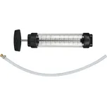 pumpa sací a vytlačovací 750 ml, transparentní se stupnicí, hadice pr. 12 mm, délka 600 mm - 024-12973