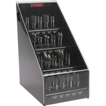 Fréza Triumf frézy stopkové, tvrdokovové, prodejní stojan, 40 dílů - 100-07664