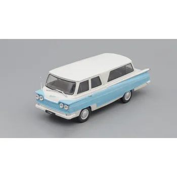 autíčko DeAgostini START mikrobus 1:43 - Kultovní auta SSSR Časopis s modelem #65 Start mikrobus - kovový model auta