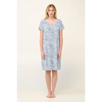 Dámská noční košile Vamp Letní noční košile s knoflíkovou légou 22013