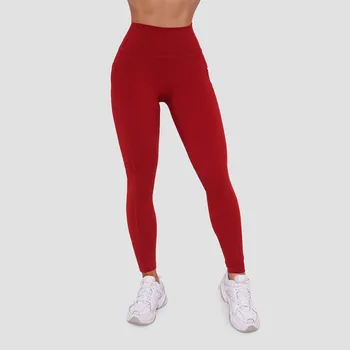 Dámské legíny GymBeam Dámské legíny Ignite Dark Red S
