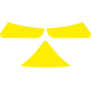 Pracovní přilba SICOR sada reflexních samolepek 3M na přilbu VFR EVO Barva polepu na přilbu: Oranžová