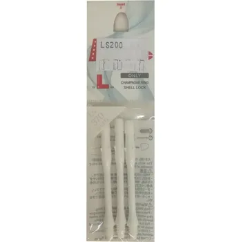 Příslušenství pro šipky Násadky na šipky L-Style Slim 370, bílé, dlouhé, 51mm