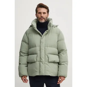 Bunda BOSS pánská, zelená barva, zimní, 50524002 70X, vel. 54