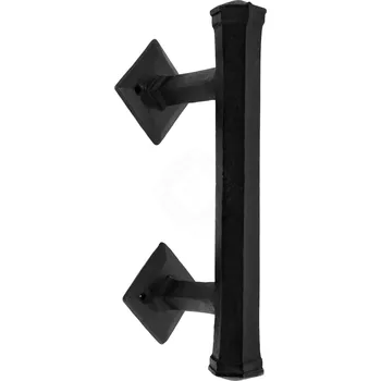 Karnevalový kostým Výprodej Hranaté kované madlo na dveře a vrata, středověký styl, 24,9 cm - Outlet