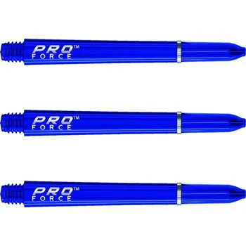 Příslušenství pro šipky Násadky na šipky Winmau Pro Force modré, dlouhé