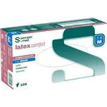 Rukavice vyšetřovací Sempermed Latex Comfort nepudrové M/100ks
