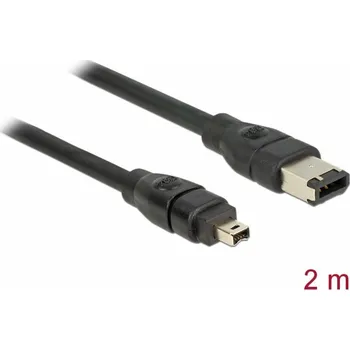 Kabel do PC Delock Firewire 6-pin - Firewire 4-pin, 2m, černá (82577)