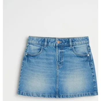 Oblečení a móda Sinsay - Džínová mini sukně - modrá - 792FI-55J - 792FI-55J-36