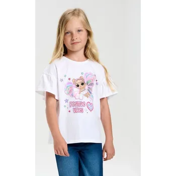Dívčí tričko Sinsay - Tričko L.O.L Surprise - bílá - 078GA-00X - 078GA-00X-110