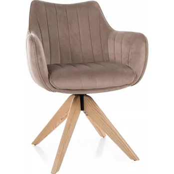 Židle AZALIA D velvet / béžová bluvel 40