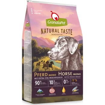 Krmivo pro psa 2x12kg GranataPet Natural Taste Monoprotein Horse - výhodné balení