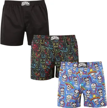 3PACK pánské trenky Styx premium art klasická guma (3AP09036) XXL Možnost vrácení zboží ZDARMA do 120 dnů!