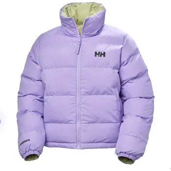 Dámská Zateplená bunda HELLY HANSEN W YU 23 REVERSIBLE PUFFER 54061_699 – Fialová XS