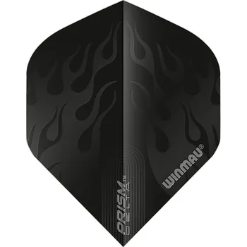 Šipka Letky na šipky Winmau ALPHA standard, černý plamen