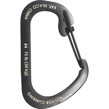 Vybavení pro přežití Nite Ize SlideLock Carabiner #4 (černá) (CSL4-01-R6) - Nite Ize
