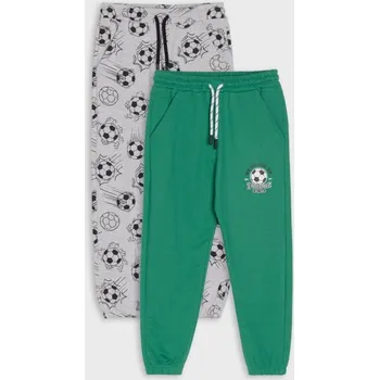 Chlapecké kalhoty Sinsay - Kalhoty 2 pack - zelená - 465DN-77X - 465DN-77X-104