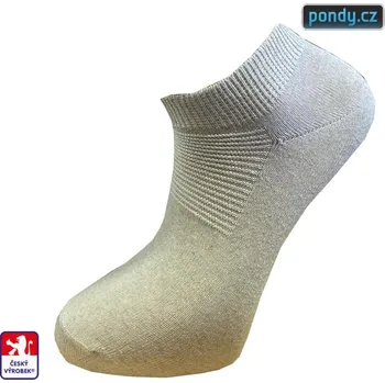 Dámské ponožky Ponožky snížené elastické dámské PS20 39-41 Béžová