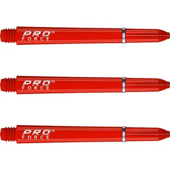Příslušenství pro šipky Násadky na šipky Winmau Pro Force červené, dlouhé