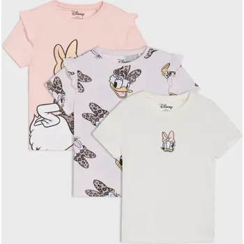 Sinsay - Sada 3 triček Disney - růžová - 072GA-39X - 072GA-39X-98