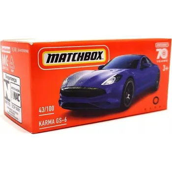 autíčko Karma GS-6 krabice 1:64 - MATCHBOX Karma GS 6 - model auta 1/64
