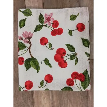 Utěrka bavlněná - Třešničky