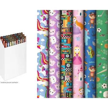 Balící papír MFP balicí papír role 200x70 mix dětský 5811872